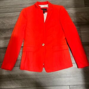 J. Crew Women's Red Blazer Jacket